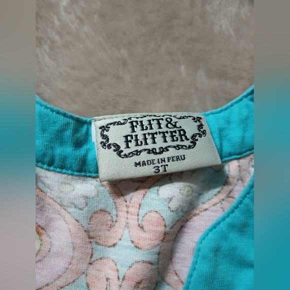 Flit & Flitter Dress Size 3T - Picture 2 of 4